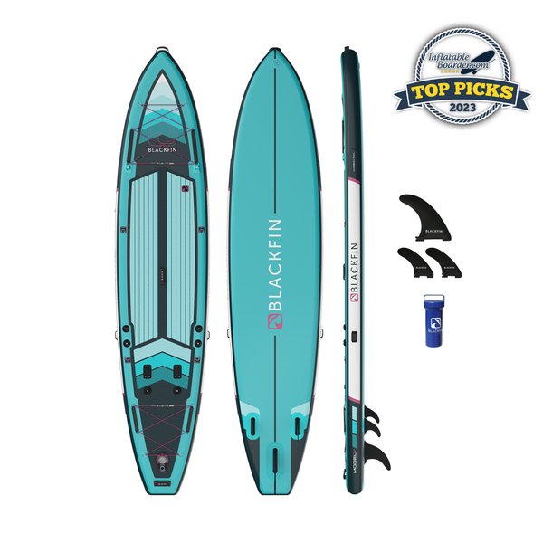 BLACKFIN MODEL V with accessories  Teal Fuchsia
