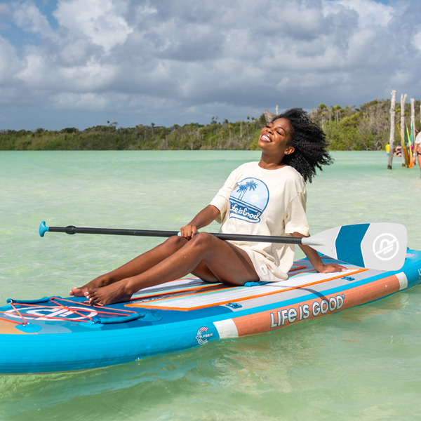LIG X iROCKER CRUISER ULTRA™ Inflatable Paddle Board Lifestyle