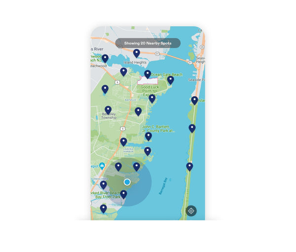 find-sup-locations-with-blue-adventures map