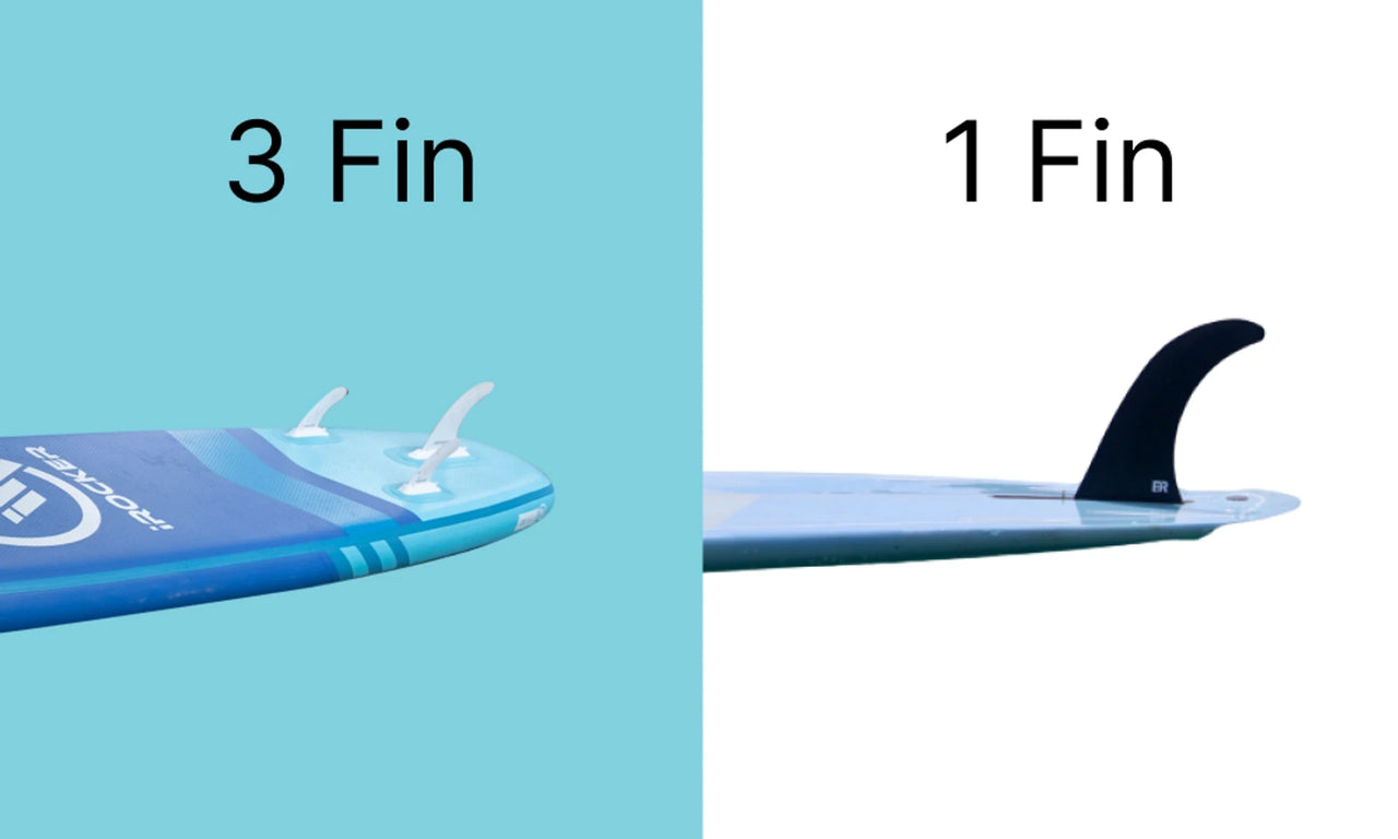 1 Fin Vs 3 Fin Paddle Board: Which Rules the Waves?