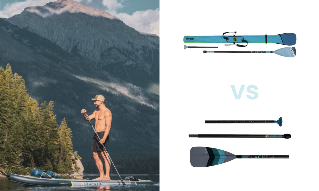 2-Piece vs 3-Piece SUP Paddle: A Comparison