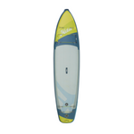 HOBIE ALL AROUND 11' Inflatable Paddle Board with accessories | Blue Lime Gray