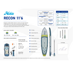 HOBIE RECON Inflatable Paddle Board with accessories | Lifestyle