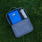 Waterproof E-Pump and accessory bag, angled view