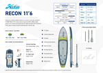 HOBIE RECON Inflatable Paddle Board with accessories  | Lifestyle