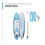 BLACKFIN HARD BOARD MODEL SX with DUAL CARGO AREA WITH BUNGEE | Gray