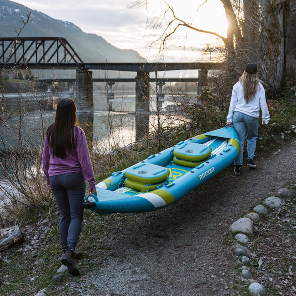 iROCKER Inflatable Kayak  Lifestyle