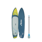 HOBIE CRUISER Inflatable Paddle Board | Blue Lime Gray