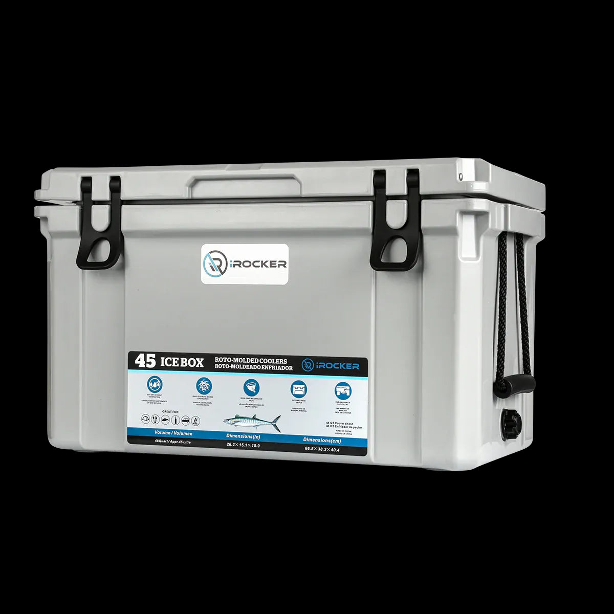 iROCKER 45L Hard Cooler | Best Cooler for Family
