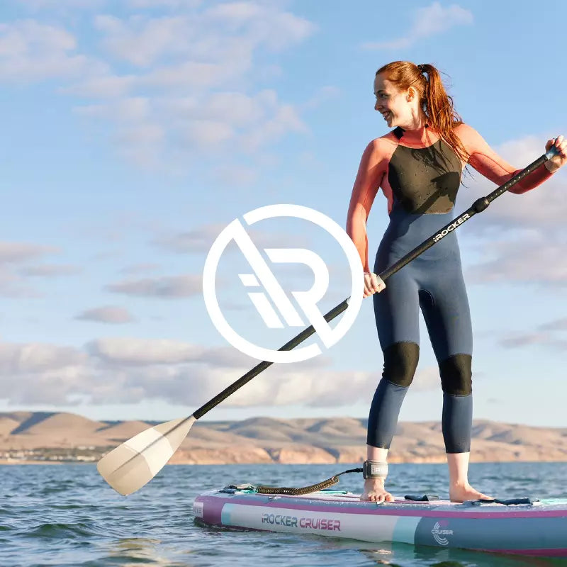 Go Fish: Paddleboard While You Cast on the iROCKER BLACKFIN Model