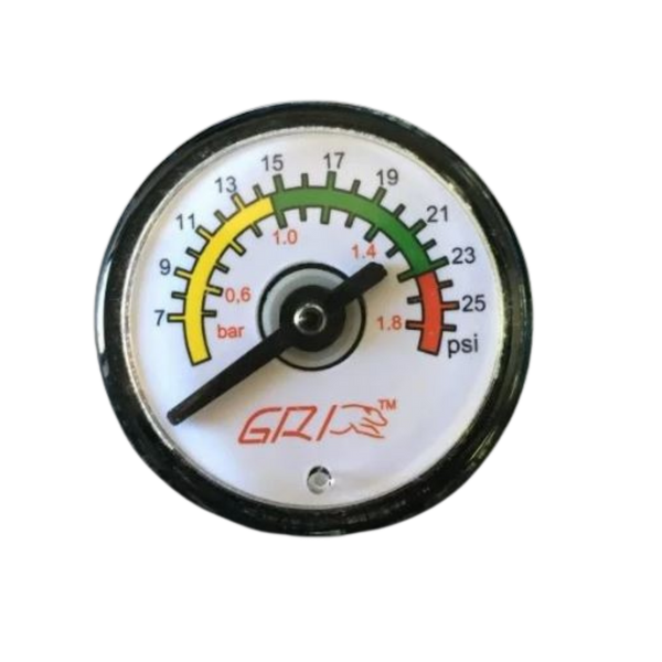 Pressure gauge for hand pump