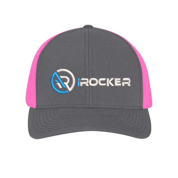 iROCKER Hat front  Pink 2