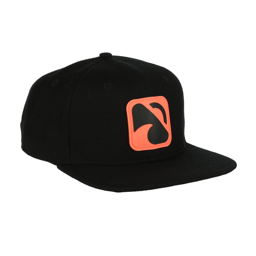 BLACKFIN SNAPBACK HAT from the front