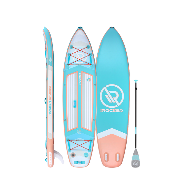 Cruiser 10.6 ultra paddleboard aqua, peach  Aqua/Peach