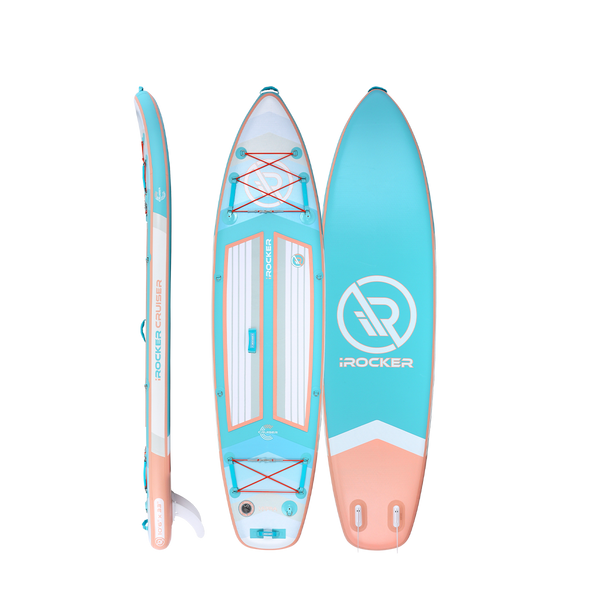 Cruiser 10.6 ultra paddleboard aqua, peach  Aqua/Peach