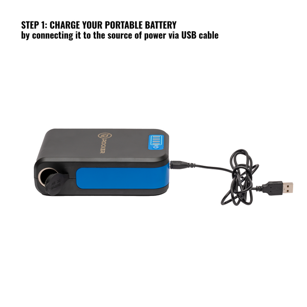 Portable battery for electric pump from the site  Lifestyle