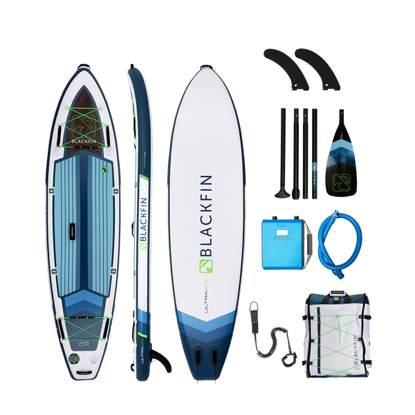 Blackfin CX ultra paddleboard blue, green  Blue/Green