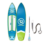 Cruiser 10.6 ultra paddleboard teal, lime | Teal/Lime