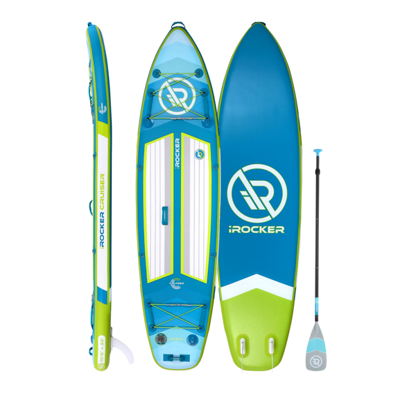 Cruiser 10.6 ultra paddleboard teal, lime  Teal/Lime