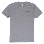 IROCKERS MEN'S SUEDED T-SHIRT front side | Gray