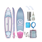 All around 10 ultra paddleboard gray, pink, aqua | Gray