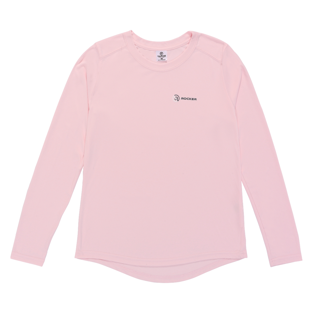 IROCKER WOMENS ECO SOL LONG SLEEVE SHIRT front