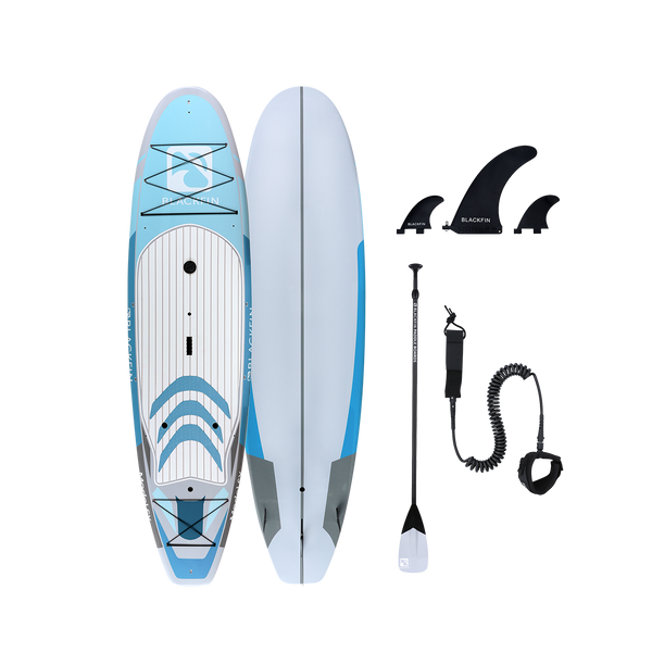 BLACKFIN HARD BOARD MODEL SX with DUAL CARGO AREA WITH BUNGEE  Gray