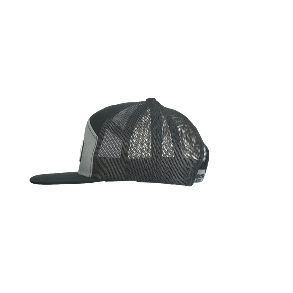iROCKER Trucker Snapback Hat 2022 left side view  Lifestyle