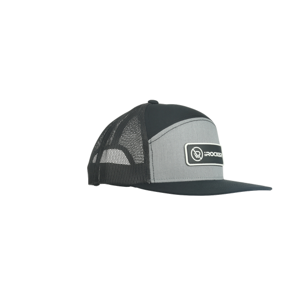 iROCKER Trucker Snapback Hat 2022 side view  Lifestyle