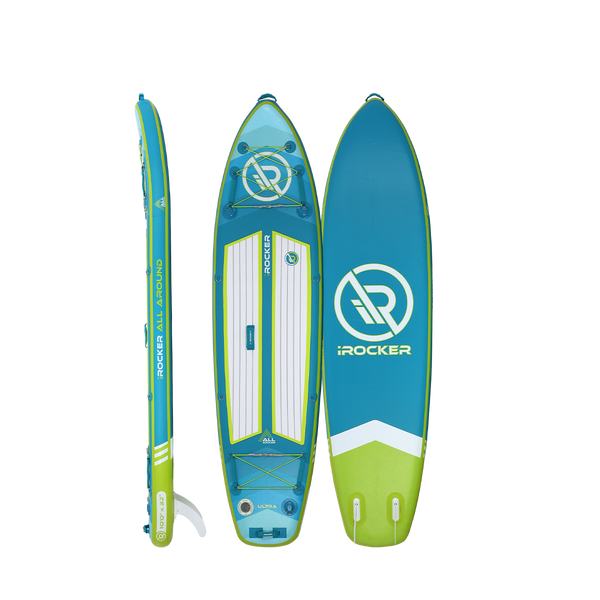 All around 10 ultra paddleboard teal, lime