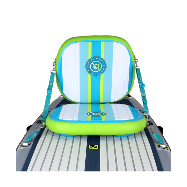 Inflatable Kayak Seat attached to a SUP  Lifestyle