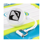 Portable Waterproof Bluetooth Speaker connected to the d ring of SUP| White