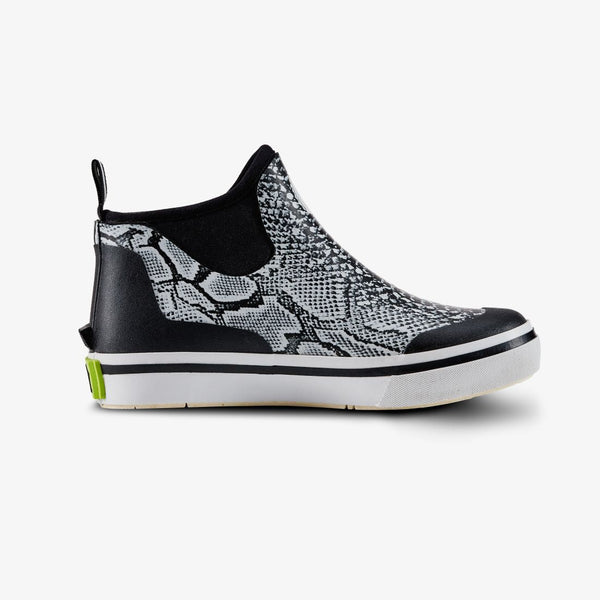 Snake Skin Women's Deck Boots  Lifestyle