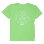 IROCKER YOUTH CREW T-SHIRT back | Lime