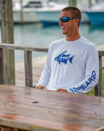 Hogfish Camo UV Shirt by Born of Water | White