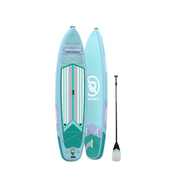 Cruiser 10.6 paddleboard with paddle  Aqua