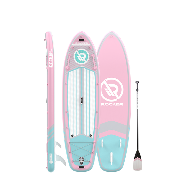 All around 10 paddleboard from all sites with the paddle Pink