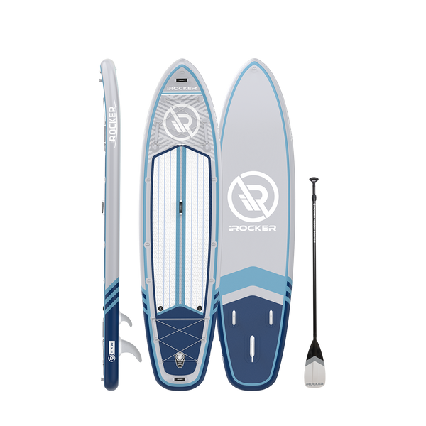 All around 11 paddleboard from all sides with paddle  Gray