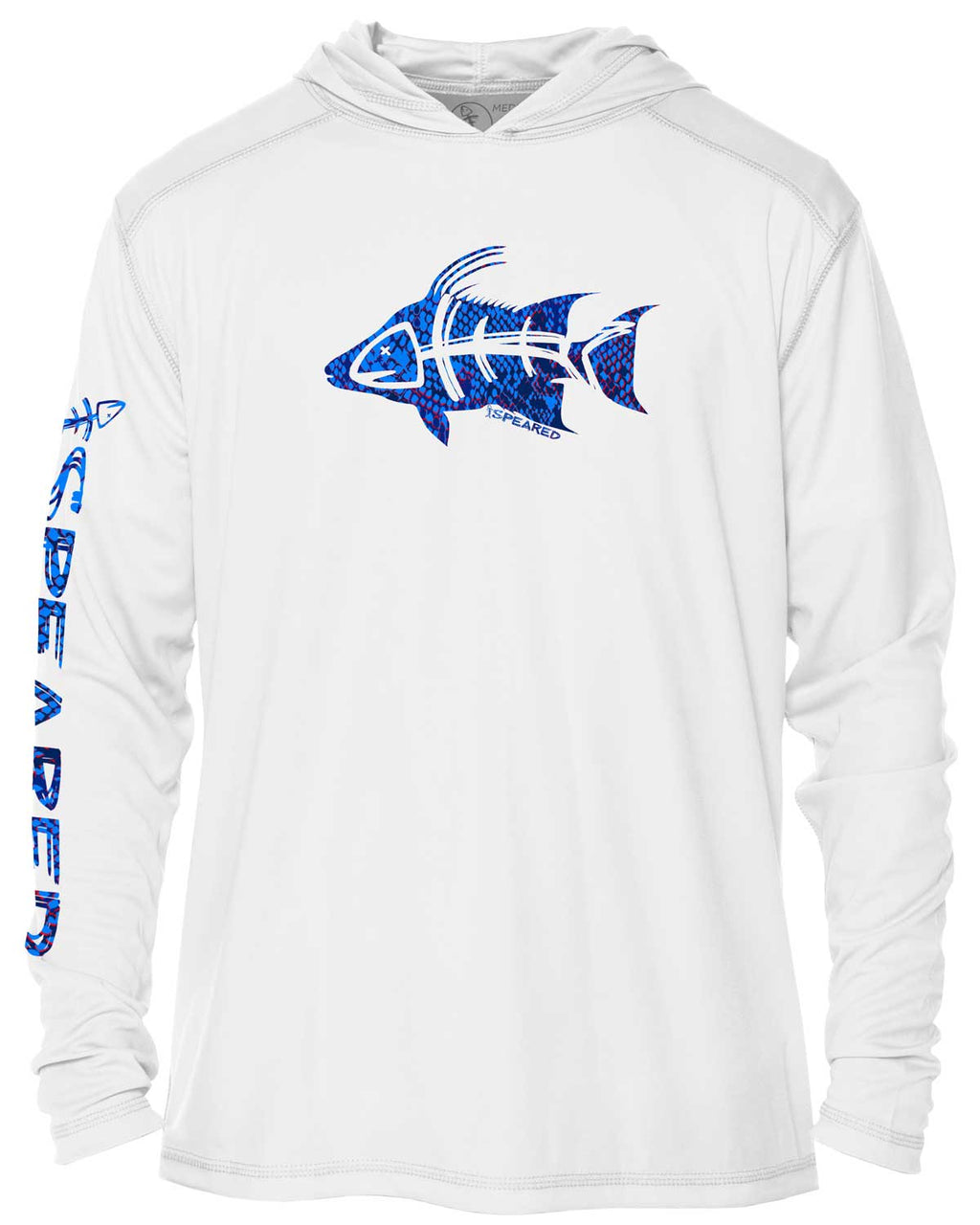 Hogfish Camo UV UPF 50+ Long Sleeve Hoodie